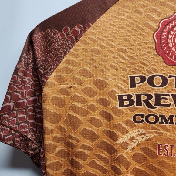 Bike Jersey Mt. Borah Potosi Snake Hollow Large Potosi Wisconsin Brewery - Picture 8 of 9